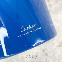 Authentic Cartier Blue Panthere Aroma Perfume Candle VIP Gift Item with Case