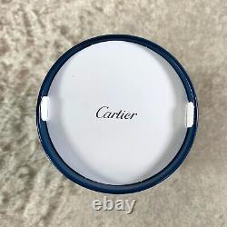 Authentic Cartier Blue Panthere Aroma Perfume Candle VIP Gift Item with Case