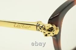 Authentic Cartier Panthere GP Sunglasses 53 12 140 Tortoise Shell Style Frames