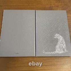 CARTIER Panthère Notebook VIP Gift Item Gray x Silver UNUSED with Box