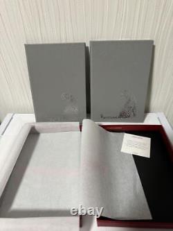 CARTIER Rare Notebook x 2 PANTHERE Gray VIP Gift Item UNUSED with Box
