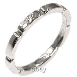 CARTIER Ring Mailon PANTHERE #61 K18 White Gold