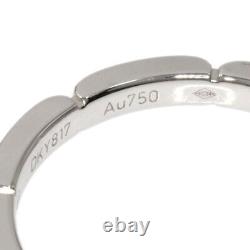 CARTIER Ring Mailon PANTHERE #61 K18 White Gold