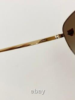 CARTIER Sunglasses Model Panthere CT0301S Colour 002 (Brown/Gold) (NEW)