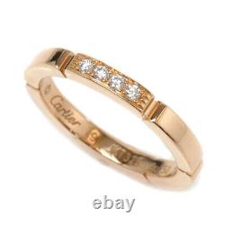 Cartier K18pg Pink Gold Mailon Panthere Ring B4080549 #073