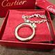 Cartier Key Charm Panthere Silver 6