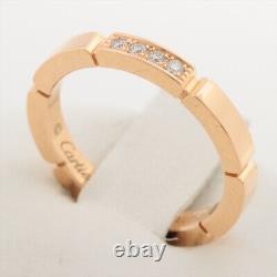 Cartier Maillon PANTHERE 4P Diamond Ring 750(PG) 4.0g 51 CRB4080551