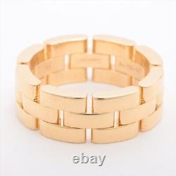 Cartier Maillon PANTHERE Ring 750(YG) 14.3g 55