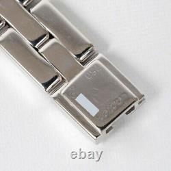 Cartier Maillon Panthere 18k White Gold 3 Row 8.5mm Wide Bracelet Good Condition