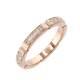 Cartier Maillon Panthere Diamond Ring 18K PG 750 size48 4.5(US) 90206733