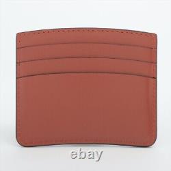 Cartier PANTHERE Leather Card Case Brown