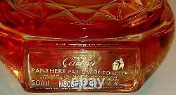 Cartier PANTHERE Parfum De Toilette Women Splash 1.6 OZ/50 ML Classic! ORIGINAL