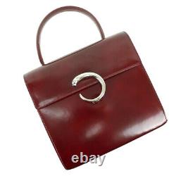 Cartier Panthere Bordeaux Handle Bag 01305