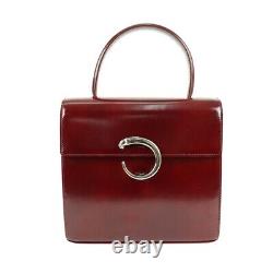 Cartier Panthere Bordeaux Handle Bag 01305