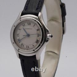Cartier Panthere Cougar 987906 Steel Vintage Nice Condition 25MM+Papiere