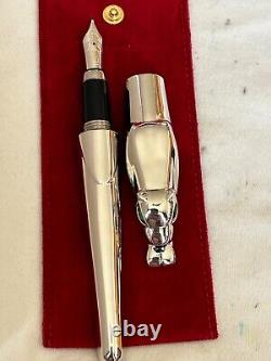 Cartier Panthere Exceptional LE 500, Sterling Silver FP 18K M Nib-Mint
