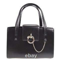 Cartier Panthere Handbag Black EBEF 19505