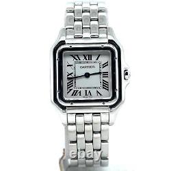Cartier Panthere Medium Model Quartz 27mm Stainless Steel Ladies Watch WSPN0007