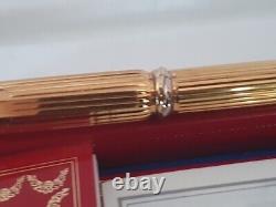 Cartier Panthere NOS Complete Ballpoint Interament 18K Gold Plated Pen. OTHER