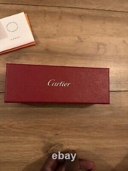 Cartier Panthere Panthere Ct02810 (001) Titanium Rimless Glasses Frames