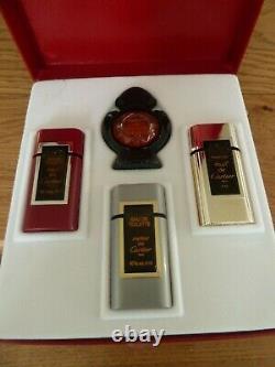 Cartier Panthere Pure Parfum 4ml Vintage 1980's, Must De Cartier Gold, Santas