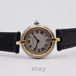 Cartier Panthere Ronde 1057920 Steel/Gold Vintage 2 Condition Wrist Watch 25MM