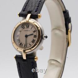 Cartier Panthere Ronde 1057920 Steel/Gold Vintage 5 Condition Wrist Watch 25MM