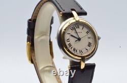 Cartier Panthere Ronde 1057920 Steel/Gold Vintage Nice Condition 30MM