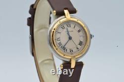 Cartier Panthere Ronde 166920 Steel/Gold Vintage 1 Pretty Condition Watch 33MM
