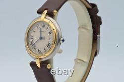Cartier Panthere Ronde 166920 Steel/Gold Vintage 1 Pretty Condition Watch 33MM