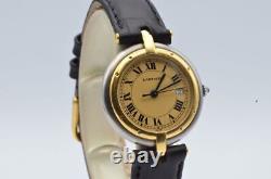 Cartier Panthere Ronde 166920 Steel/Gold Vintage Nice Condition Watch 33MM