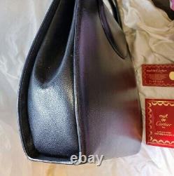 Genuine Cartier Panthere Hardware Calf Leather Handbag