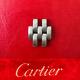 Genuine Cartier Panthere Steel 15 mm Wide Watch Strap Bracelet Link
