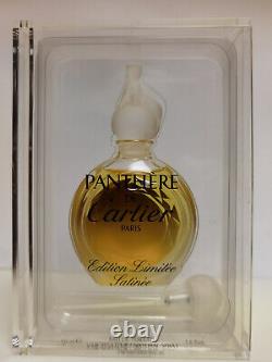 PANTHER by Cartier Eau Satinee Lim. Edition Spray & Splash 50ml Original Packaging RARE