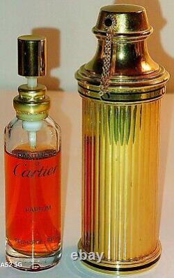 Panthere Cartier PURE Parfum Gold Flacon COLLECTIBLE 10 ML/. 33 OZ ORIGINAL