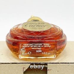 RARE! PANTHERE De Cartier by Cartier Pure Perfume 1.6oz/50ml Spray Vintage