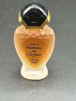 Vintage 1987 Cartier Panthere De Cartier Parfum Ligne Voyage 0.5Oz/15ml